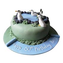 Lovely Swan Cake 2kg